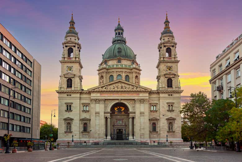 Facciata della Basilica di Santo Stefano